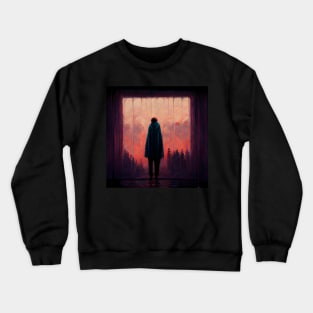 In The Place of Depression | The World Seems to Weep Crewneck Sweatshirt